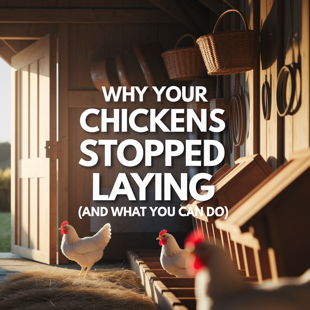 Chickens stopped laying eggs