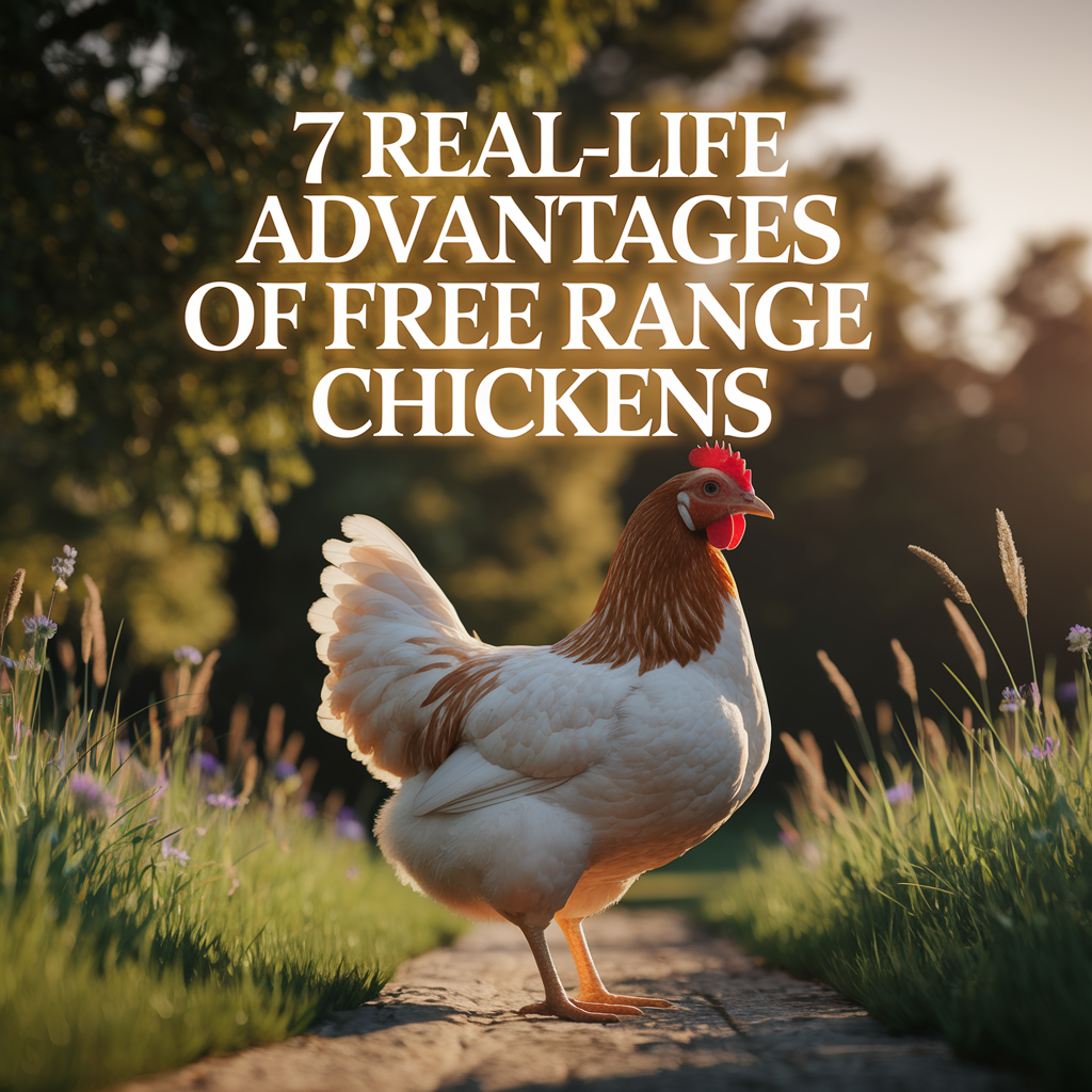 7 Real-Life Advantages of Free Range Chickens