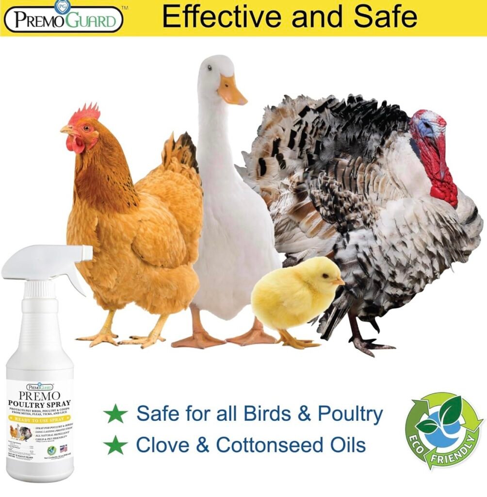 Effective and spray mite spray for chickens 