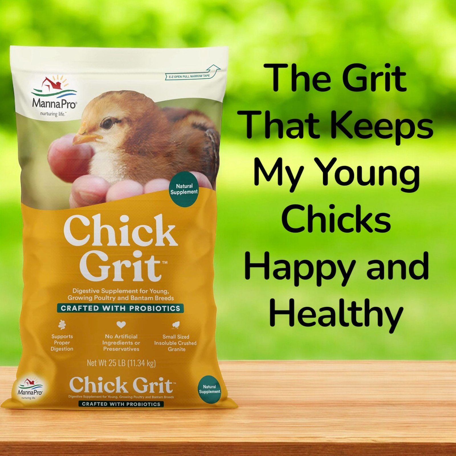 The Grit That Keeps My Young Chicks Happy and Healthy