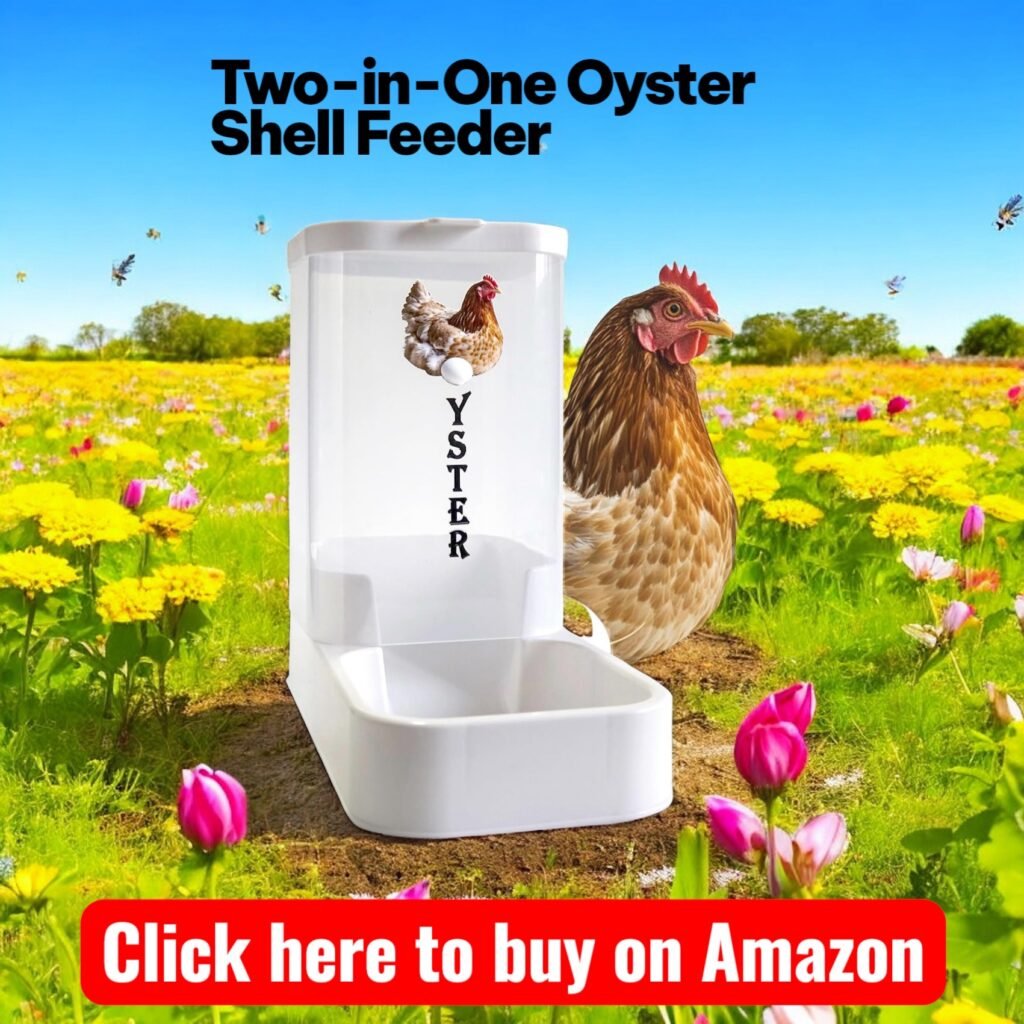 Order chicken oyster shells on Amazon
