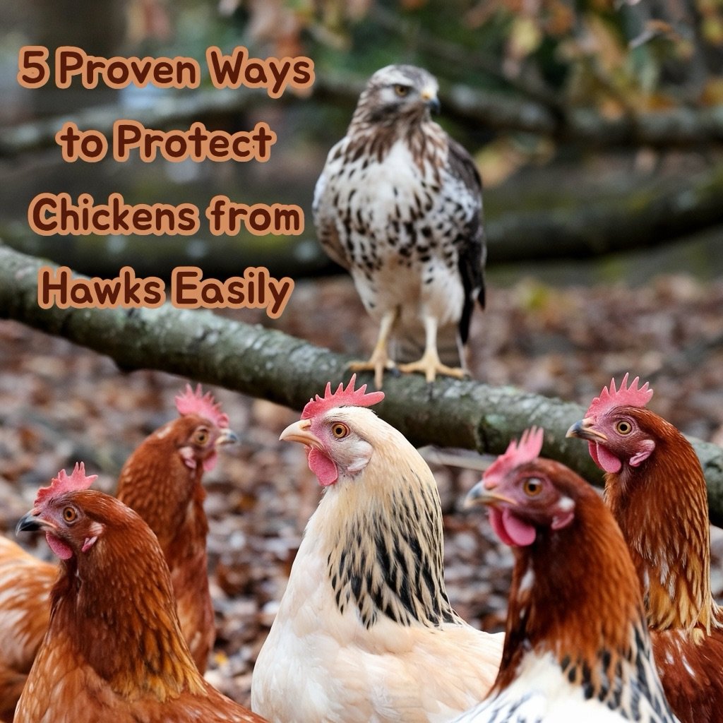 5 Proven Ways to Protect Chickens from Hawks Easily