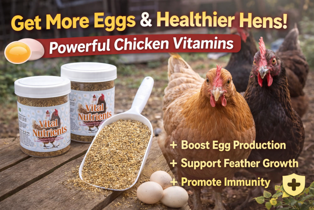 This Chicken Vitamin Boost Turned My Flock Around Fast