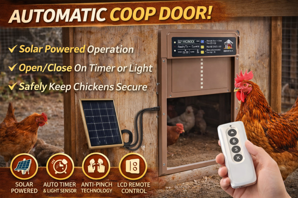 This Automatic Chicken Door Saved Me From Early Mornings and Late Nights