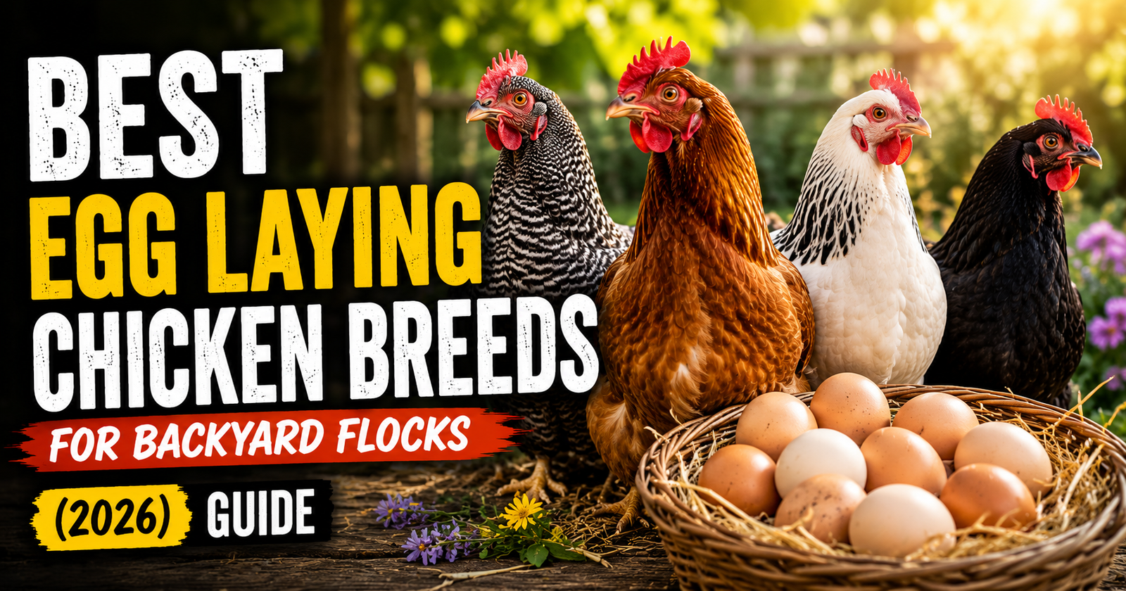 Best Egg Laying Chicken Breeds for Backyard Flock